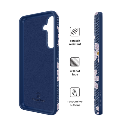 Denim Daisy Samsung Case