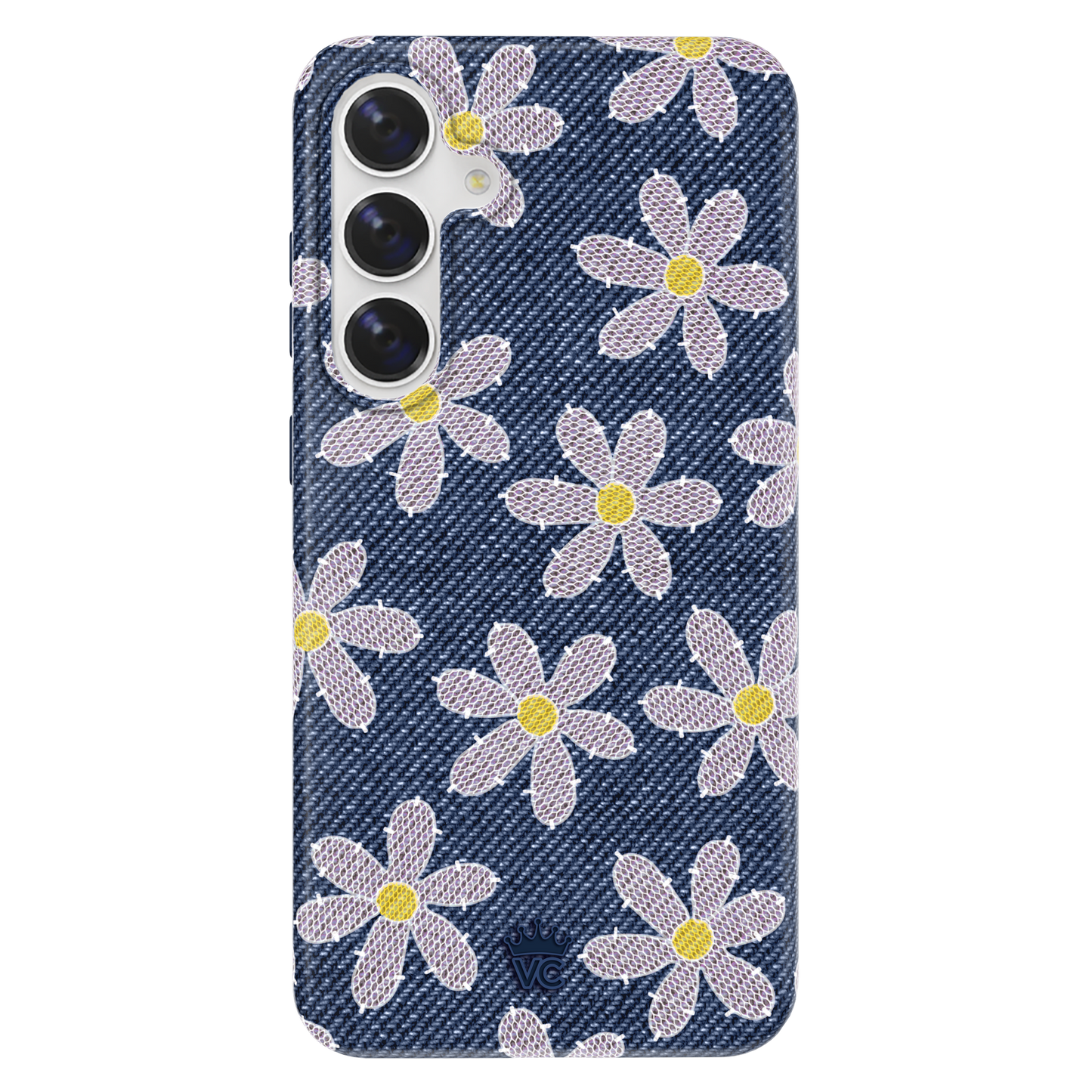 Denim Daisy Samsung Case