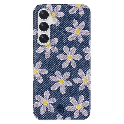 Denim Daisy Samsung Case