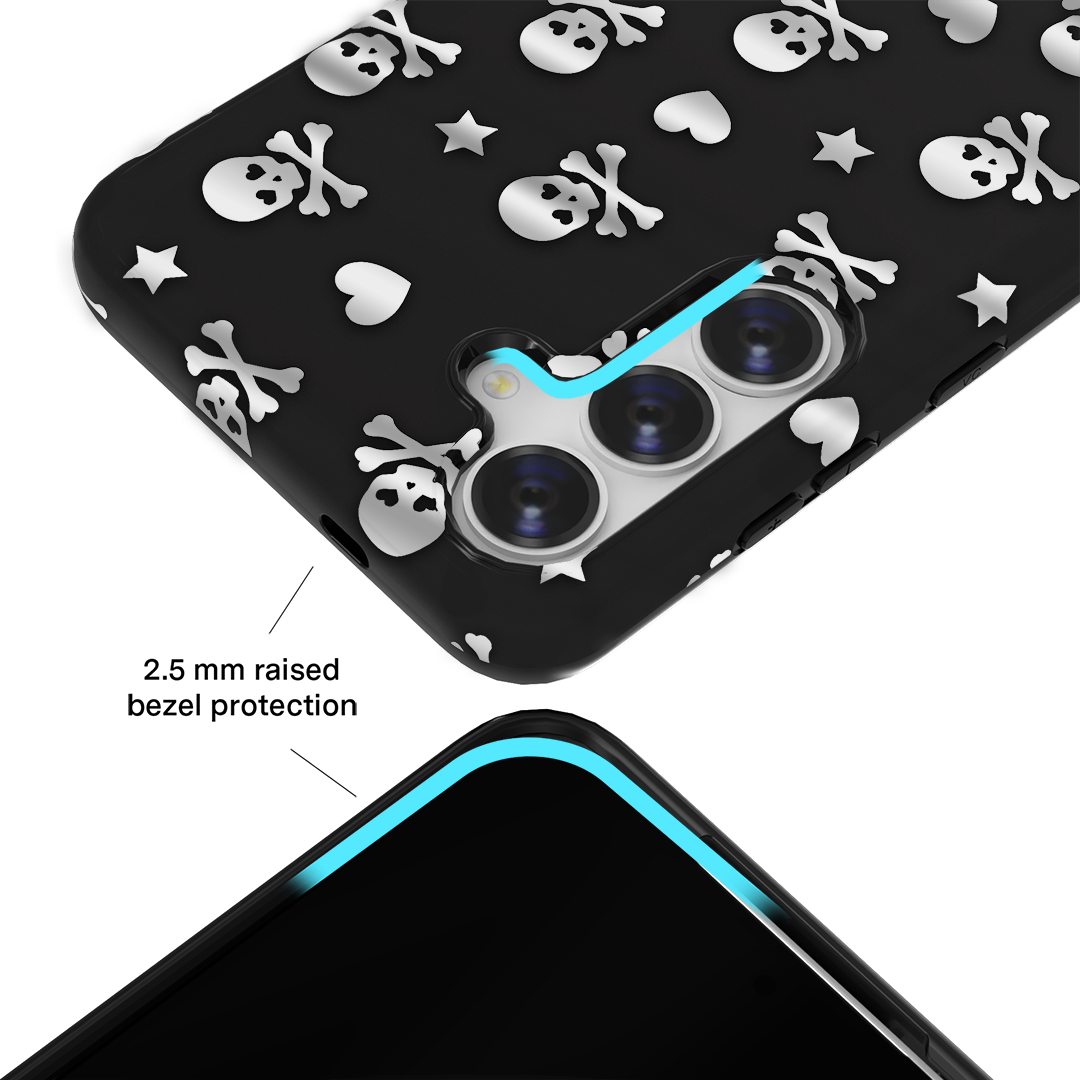 Chrome Skulls Samsung Case