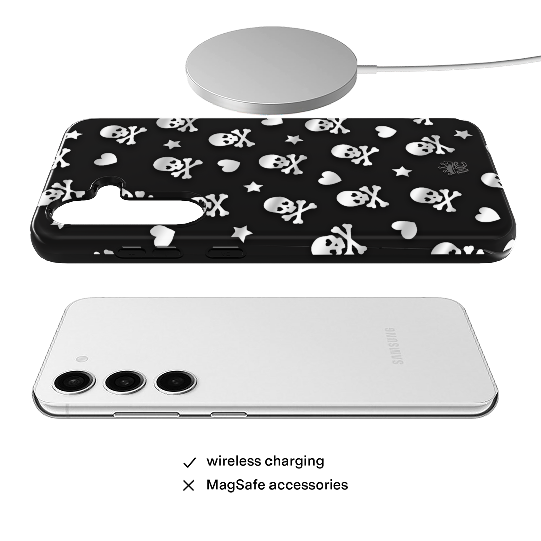 Chrome Skulls Samsung Case