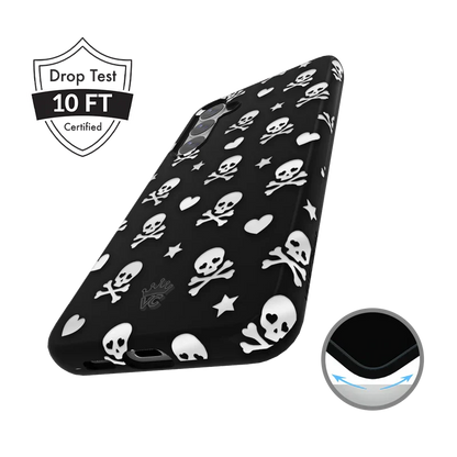 Chrome Skulls Samsung Case