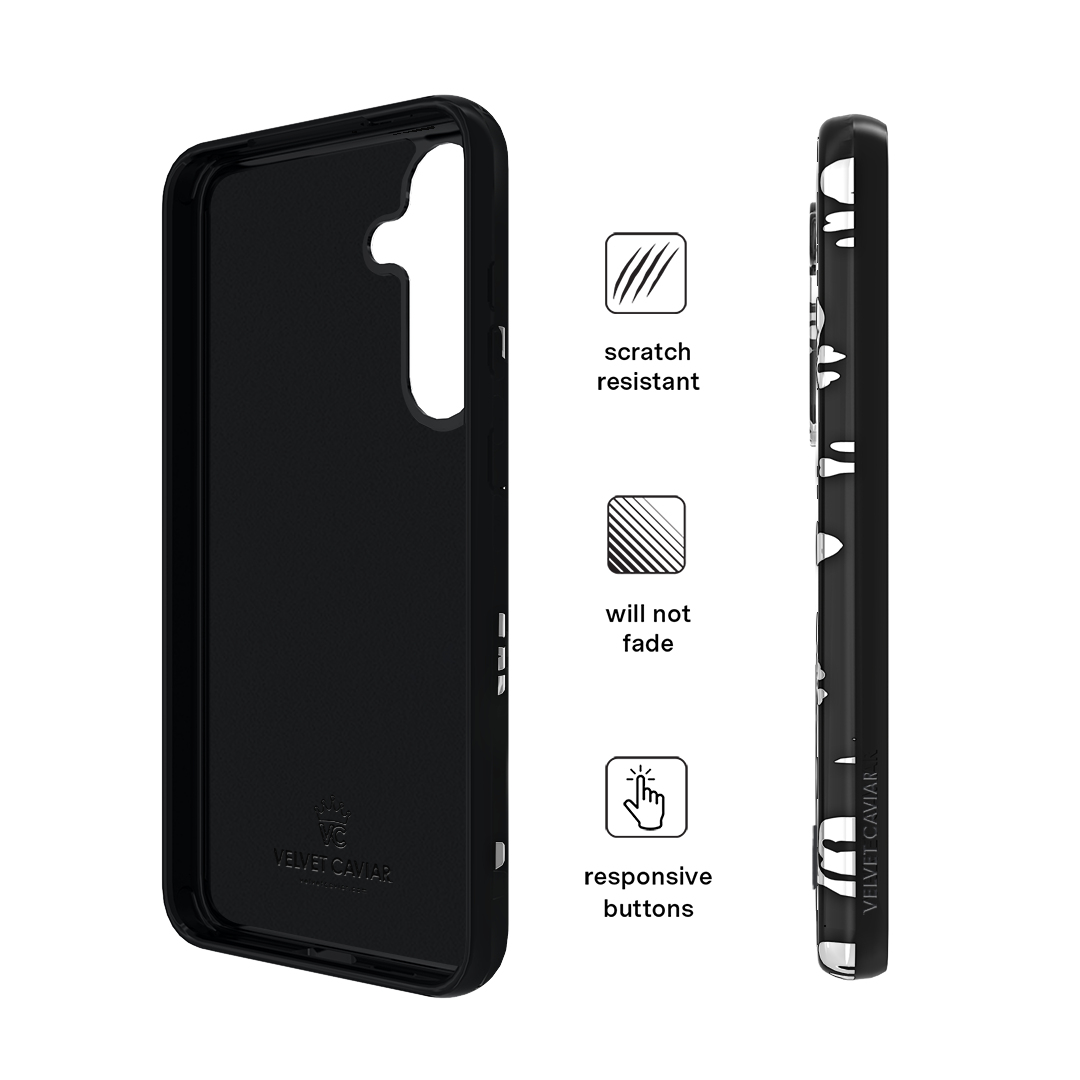 Chrome Skulls Samsung Case