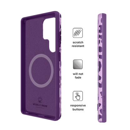 Amethyst Leopard Samsung Case