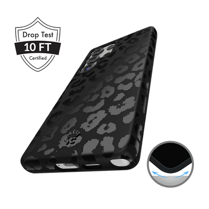 Black Leopard Samsung Case