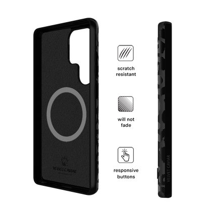 Black Leopard Samsung Case