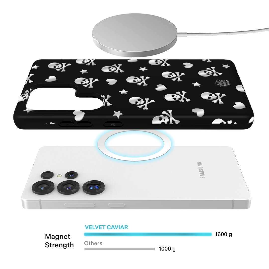 Chrome Skulls Samsung Case