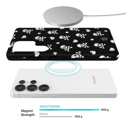 Chrome Skulls Samsung Case