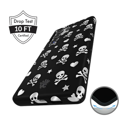 Chrome Skulls Samsung Case