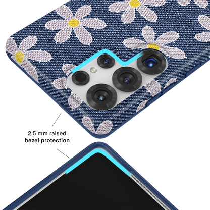 Denim Daisy Samsung Case