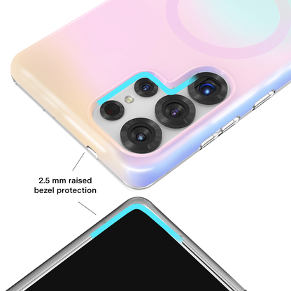 White Opal Samsung Case