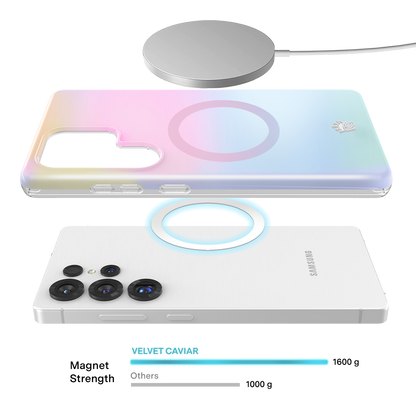 White Opal Samsung Case