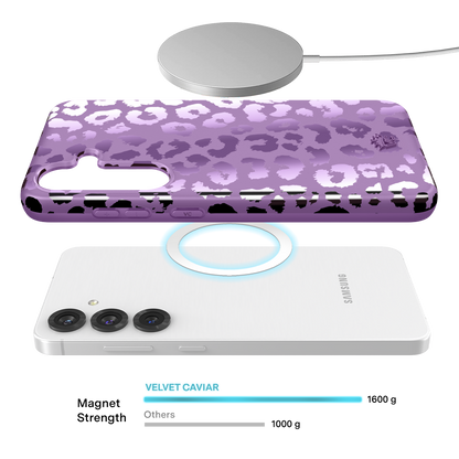 Amethyst Leopard Samsung Case