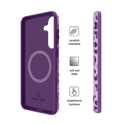 Amethyst Leopard Samsung Case