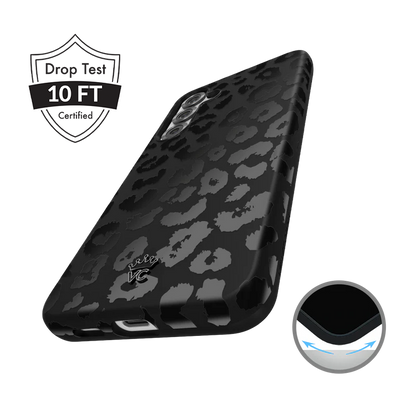 Black Leopard Samsung Case