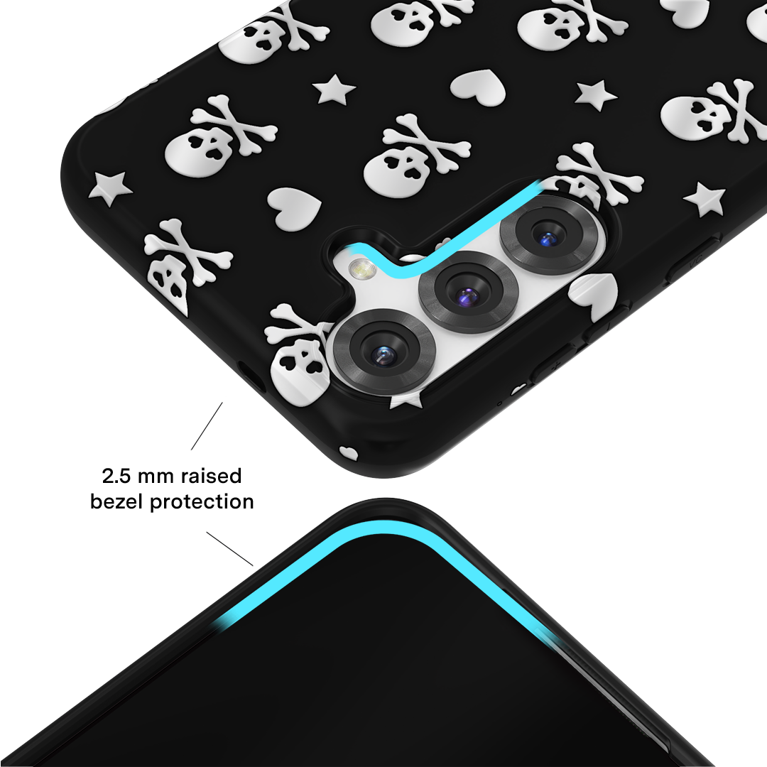Chrome Skulls Samsung Case