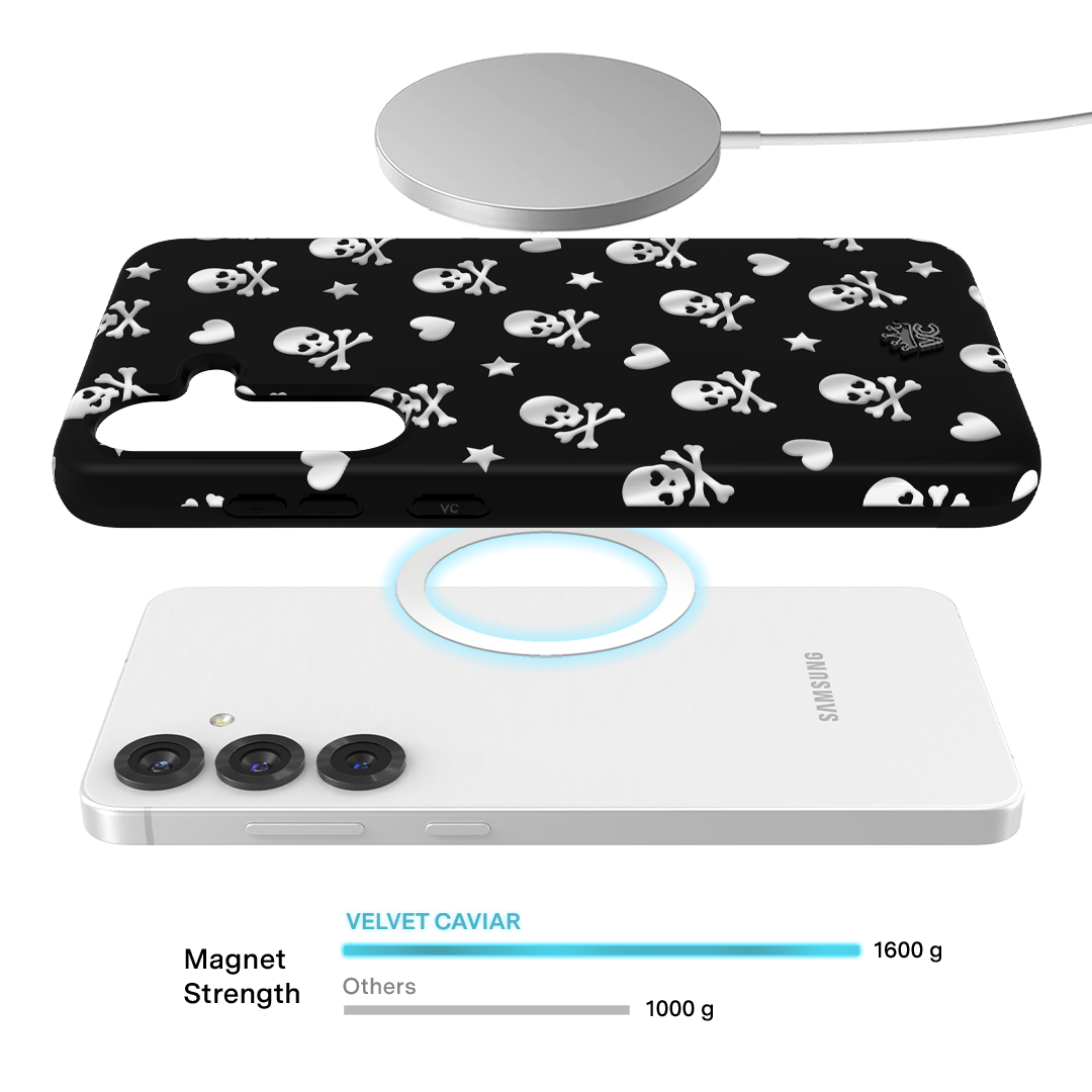 Chrome Skulls Samsung Case