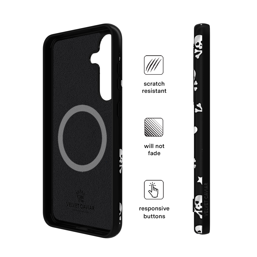 Chrome Skulls Samsung Case