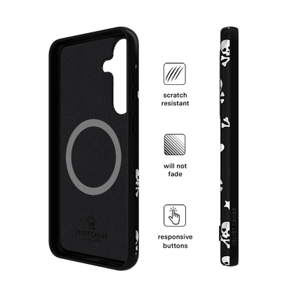 Chrome Skulls Samsung Case