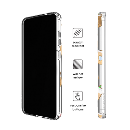 Coffee First Clear Samsung Galaxy Case