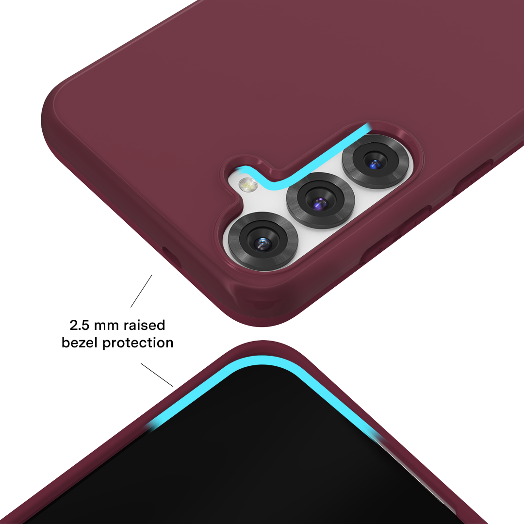 Burgundy 1990 Samsung Case