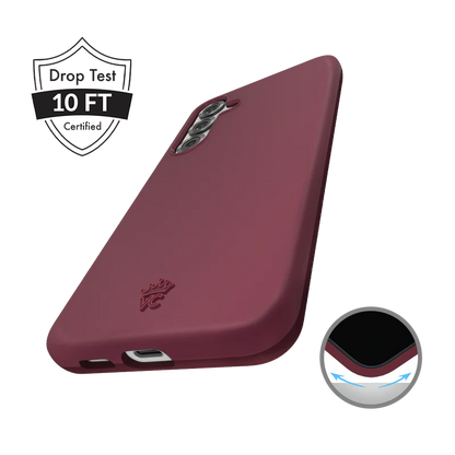Burgundy 1990 Samsung Case