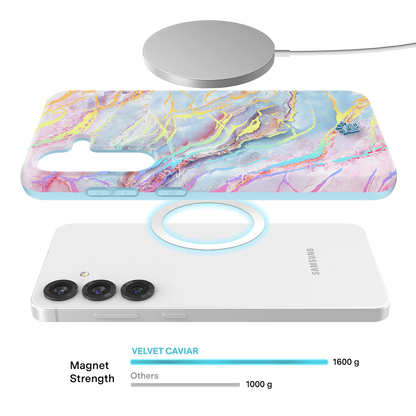 Holo Moonstone Marble Samsung Galaxy Case