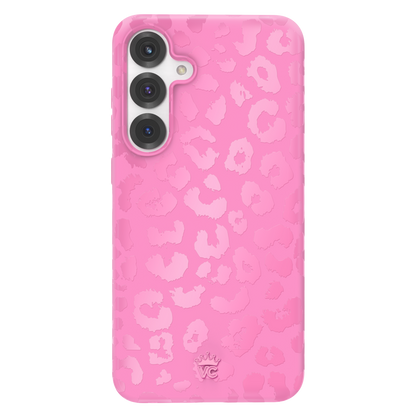 Hot Pink Leopard Samsung Case