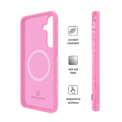 Hot Pink Leopard Samsung Case