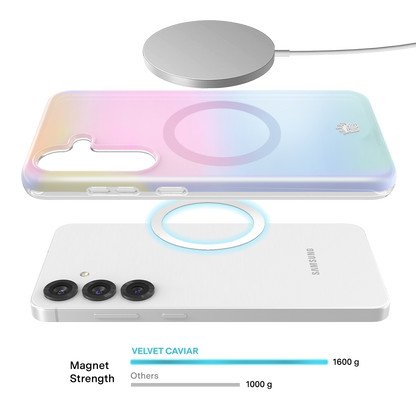 White Opal Samsung Case