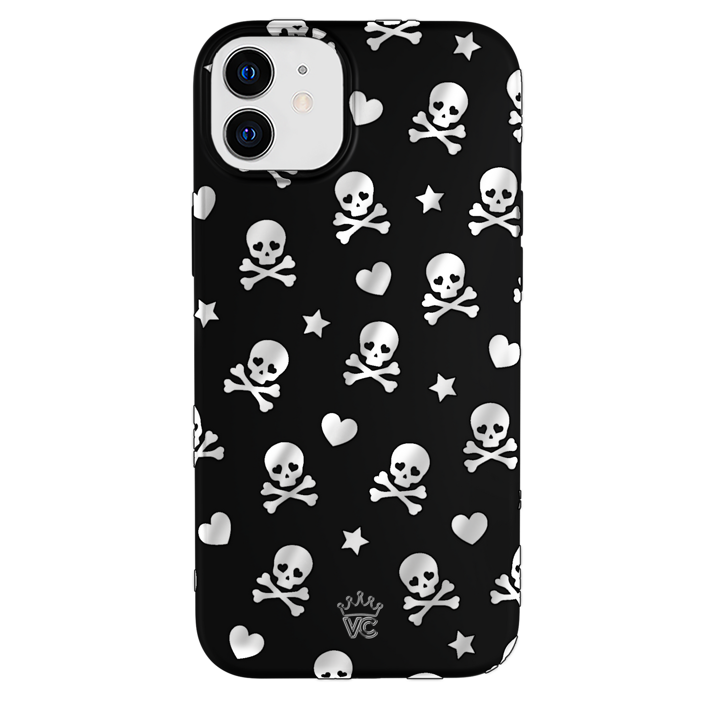 Chrome Skulls iPhone Case
