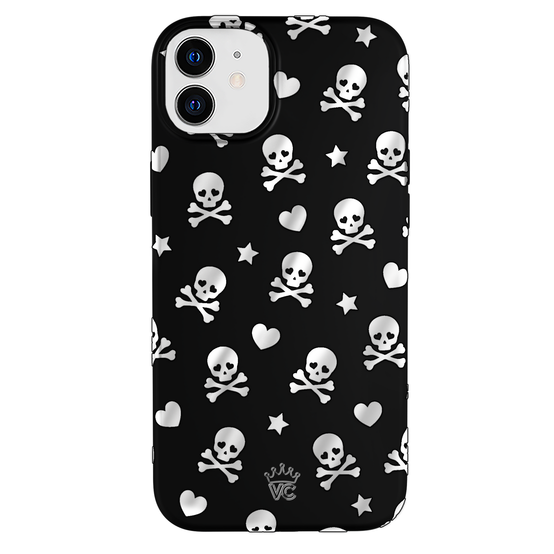 Chrome Skulls iPhone Case