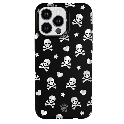 Chrome Skulls iPhone Case