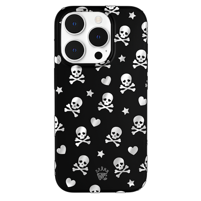 Chrome Skulls iPhone Case