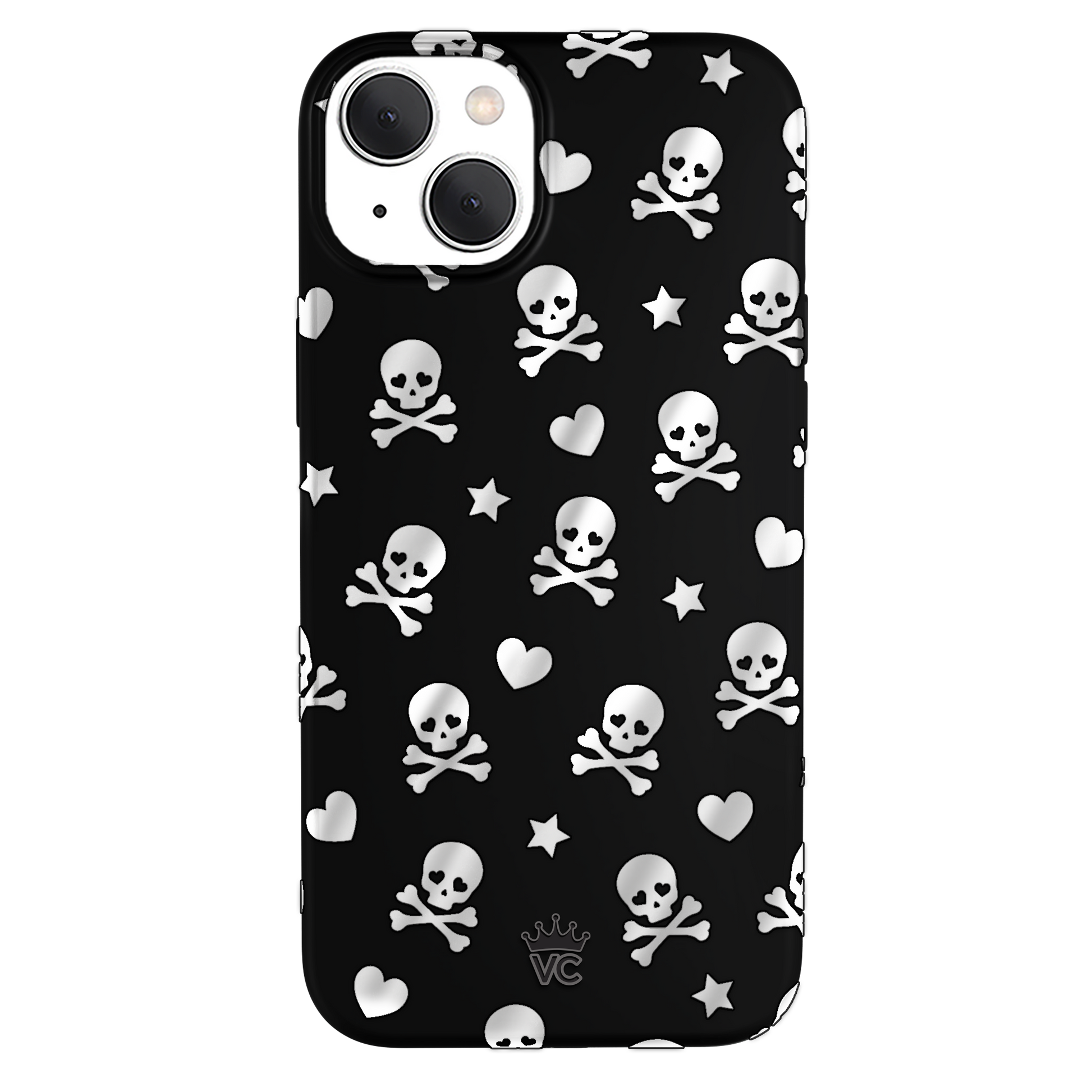 Chrome Skulls iPhone Case