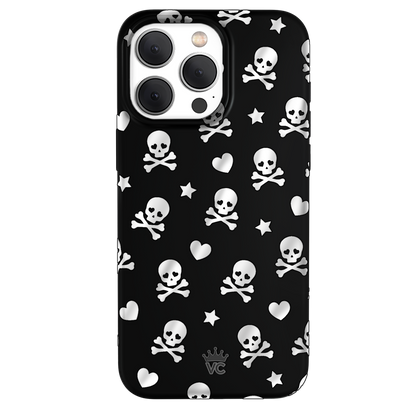Chrome Skulls iPhone Case