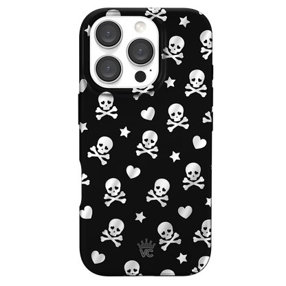 Chrome Skulls iPhone Case