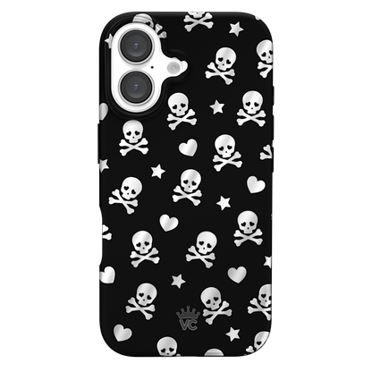 Chrome Skulls iPhone Case