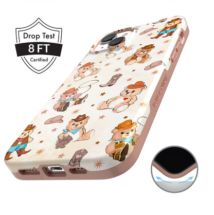 Cowboy Teddy iPhone Case