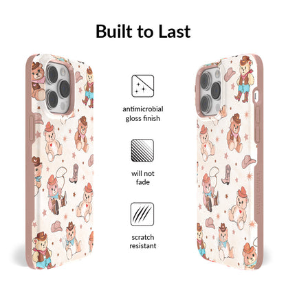 Cowboy Teddy iPhone Case