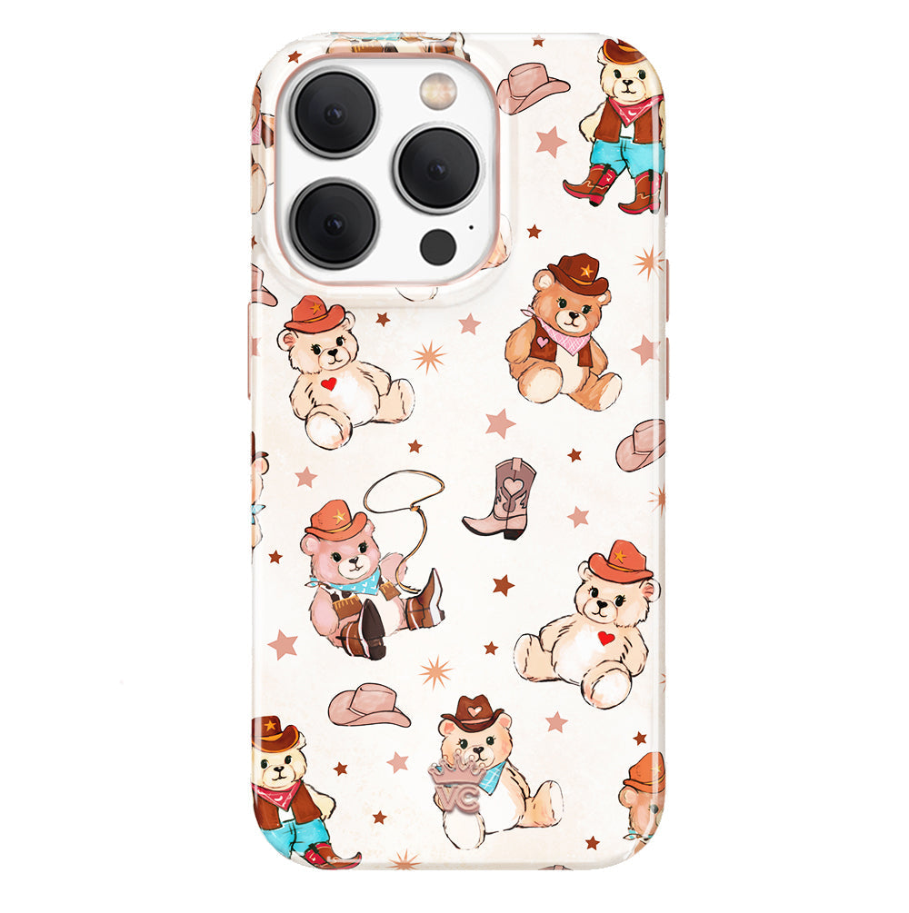Cowboy Teddy iPhone Case