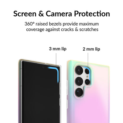 White Opal Samsung Case